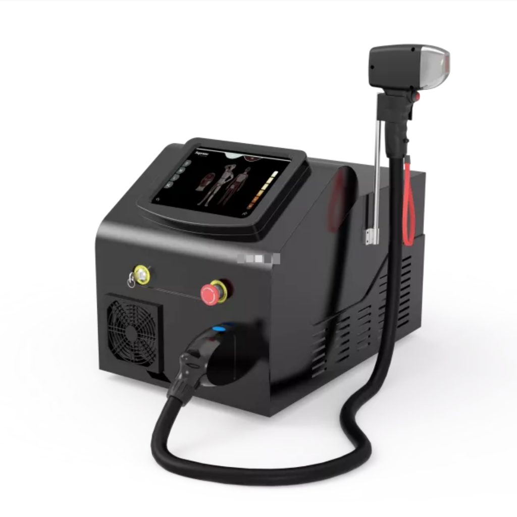 Equipo de láser de diodo portable de 780+808+1064nm y de 500W